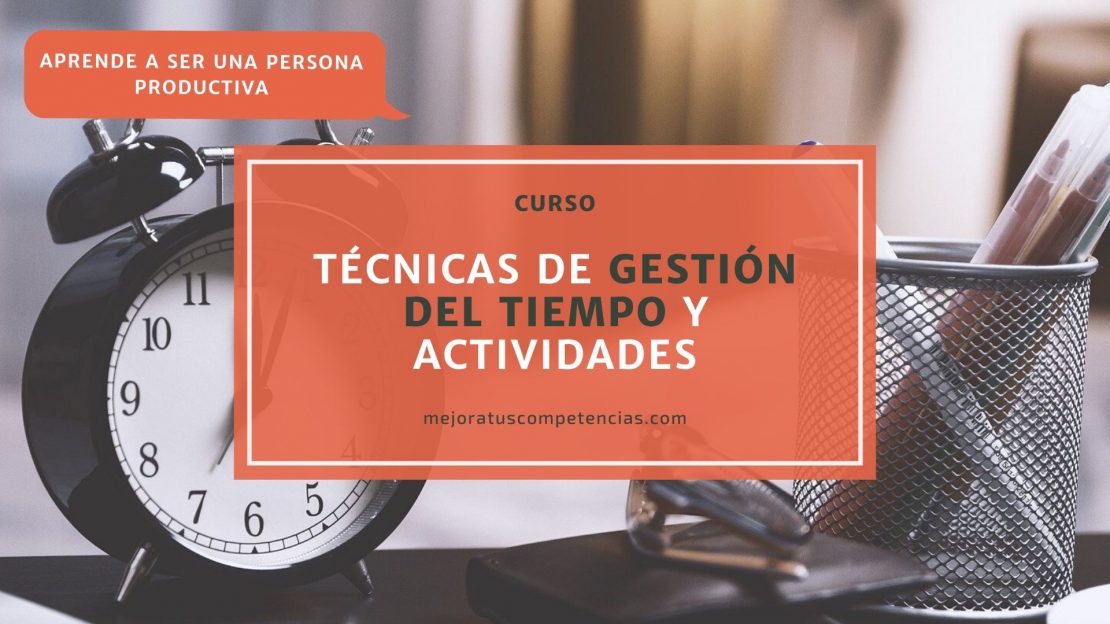 Curso de TÉCNICAS TIEMPO