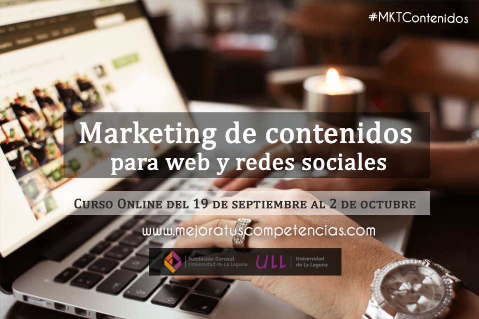 Marketing de contenidos para blogs y redes sociales - Online