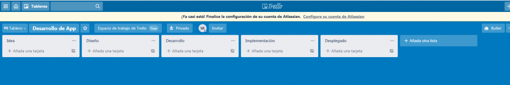 Tablero de software