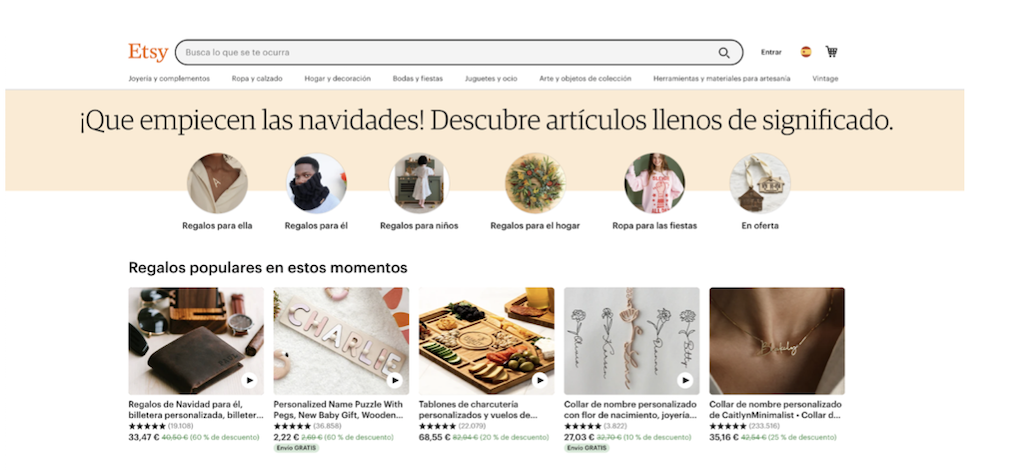 Etsy - Guía de Marketplaces