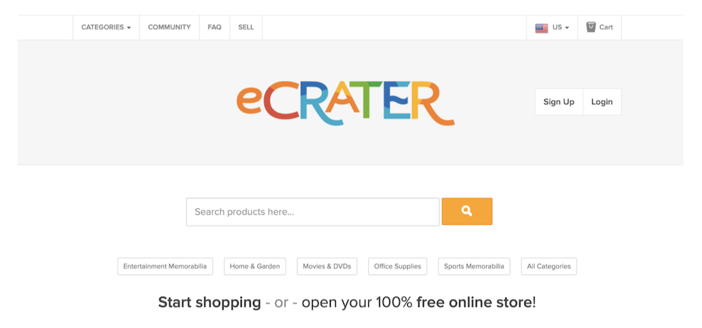 eCrater - Guía de Marketplaces