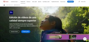 Adobe Premiere para editar animaciones para añadir a tus vídeos
